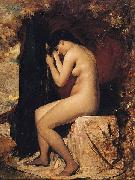 William Etty Seated Female Nude oil painting reproduction